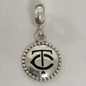 Pandora Minnesota Twins Unforgettable Moment Charm, S925 Silver Jewelry